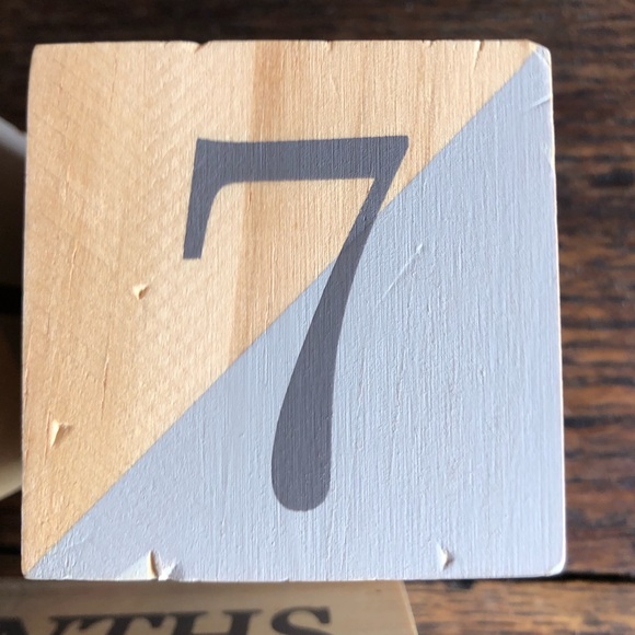 Baby Months and Weeks Milestones Blocks - Picture 6 of 6